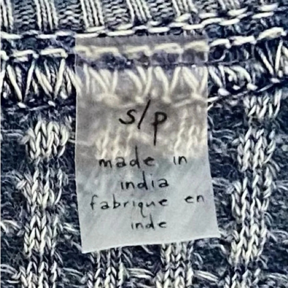 FP1 Free People Waffle Knit Mini Dress S - Picture 7 of 8